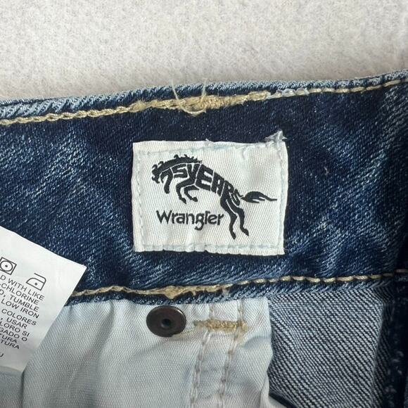 Wrangler Jeans Women's Size 7x34 Retro Bootcut Dark Wash Denim - Picture 9 of 14